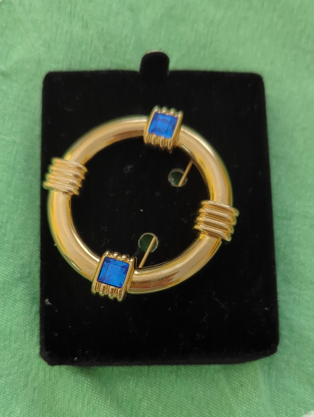 SALO Signed Art Deco Brooch.